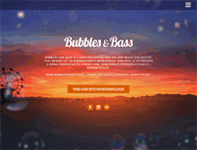 Tablet Screenshot of bubblesandbass.com